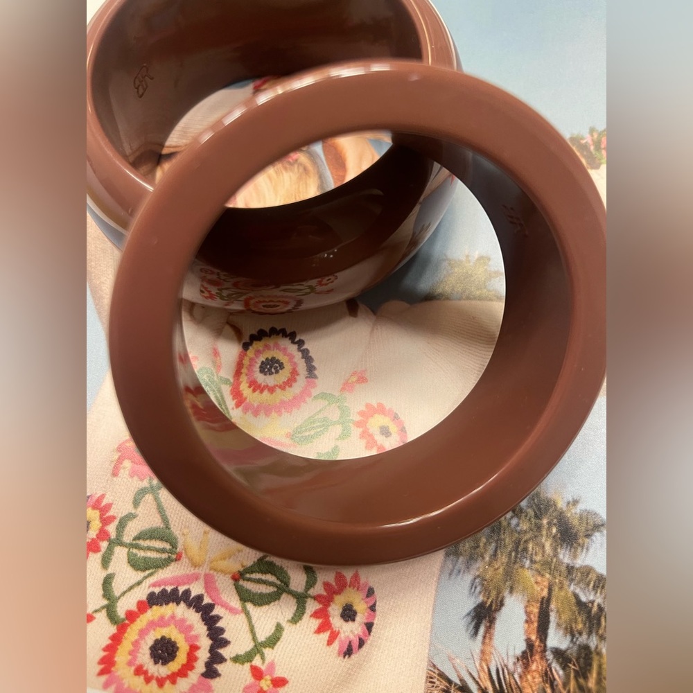 Banana Republic Mauve Bangle Bracelets
